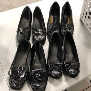 Bundle Slip on black loafers